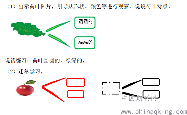 《荷叶圆圆》教学设计》