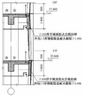 通常超高层办公楼使用石材幕墙和玻璃幕墙作为外立面,需要