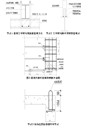 浅谈悬挑式脚手架在高层建筑工程中的应用