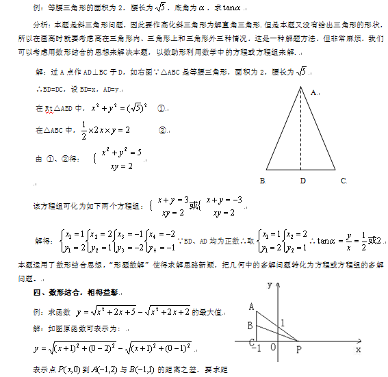 数形结合思想在初中数学课堂教学中的渗透 中国期刊网